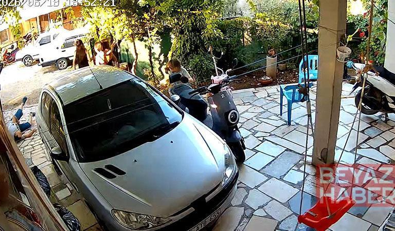 Bahçe kapısı cinayetinde güvenlik kamerası görüntüleri ortaya çıktı