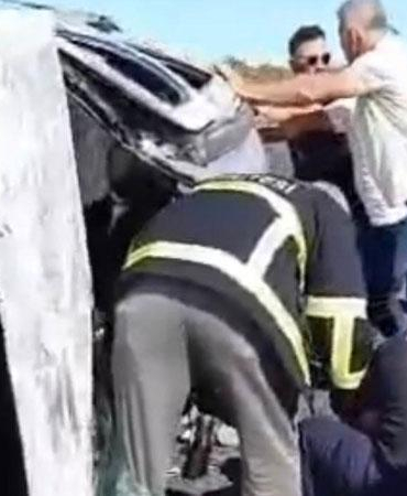 Şanlıurfa’da otomobil takla attı; 2 ölü, 2 yaralı