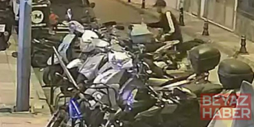 Motosiklet hırsızlığı şüphelisi 120 güvenlik kamerası incelenerek yakalandı