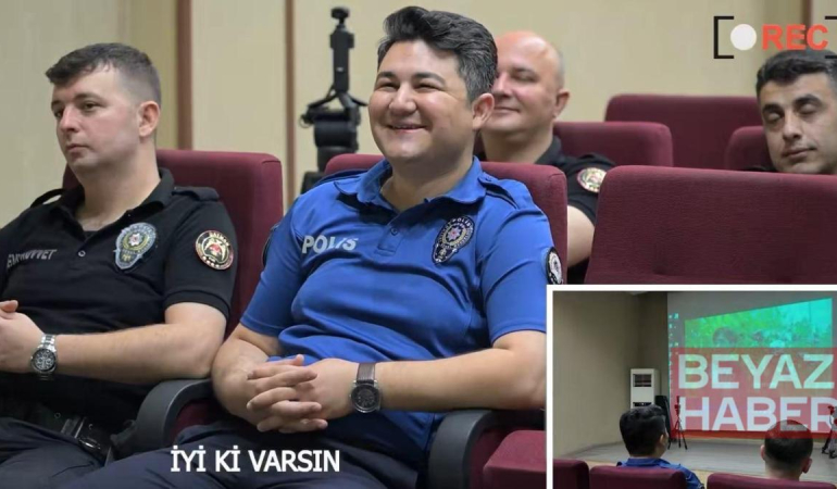 EGM’den personele ‘Babalar Günü’ sürprizi
