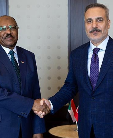 Bakan Fidan, Sudanlı mevkidaşı Salem ile bir araya geldi
