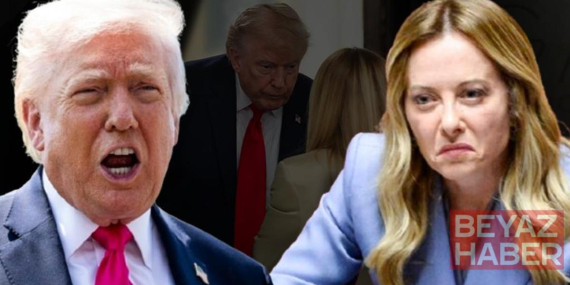 KAVGA BÜYÜYOR! Trump: Puan toplamak istiyor, Meloni: Kendine bak..