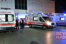 Husumetli olduğu amcasını ayağından vurdu