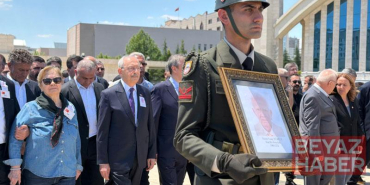 Kemal Kılıçdaroğlu, cenaze törenine katıldı