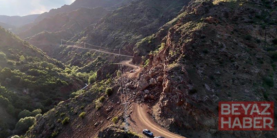 İki mahalleyi bağlayan yol kapandı, mahalleli tepki gösterdi