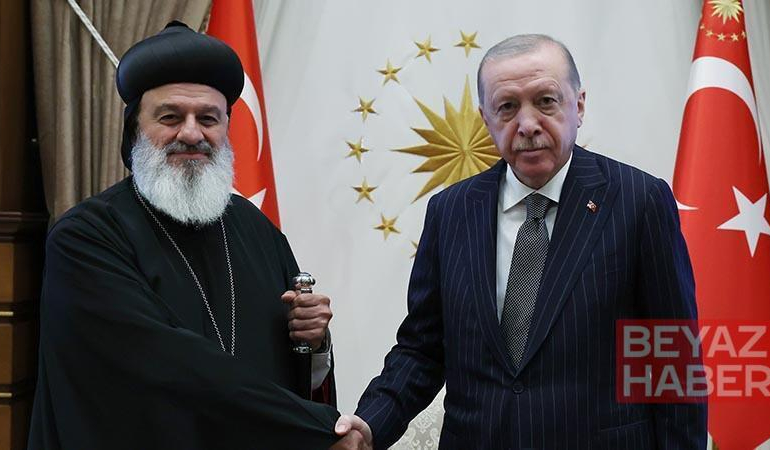 Cumhurbaşkanı Erdoğan, Süryani Ortodoks Kilisesi Patriği