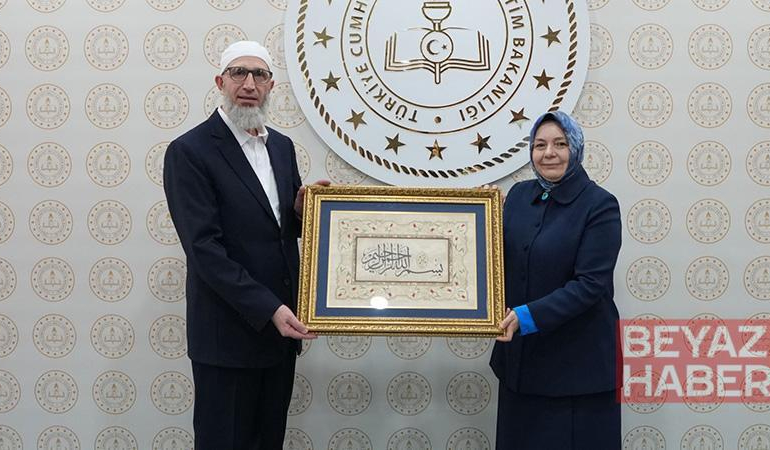 Milli Eğitim Bakan Yardımcısı Ökten, Suriye Vakıflar Bakanlığı heyetini kabul etti