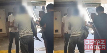 Şişli’de metrobüs istasyonunda gizlice kadın fotoğrafı çeken şüpheliye vatandaş müdahale etti