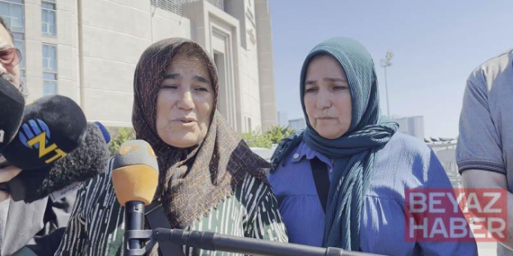 Böcek ailesinin ölümüne ilişkin görülen duruşmanın ardından anne Aysu Çelik açıklamalarda bulundu