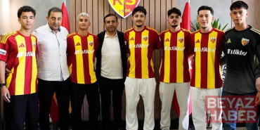 Kayserispor 6 futbolcu ile profesyonel sözleşme imzalandı