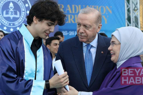 Cumhurbaşkanı Erdoğan, torunu Ömer Tayyip Erdoğan