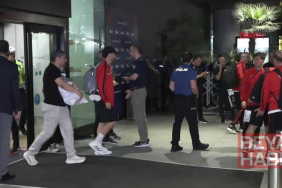 A Milli Futbol Takımı, yurda döndü