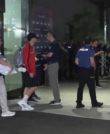 A Milli Futbol Takımı, yurda döndü
