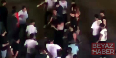 Esenyurt’ta halaydaki kadınların kavgasına erkekler dahil oldu; ortalık savaş alanına döndü