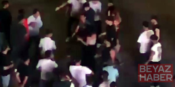Esenyurt’ta halaydaki kadınların kavgasına erkekler dahil oldu; ortalık savaş alanına döndü