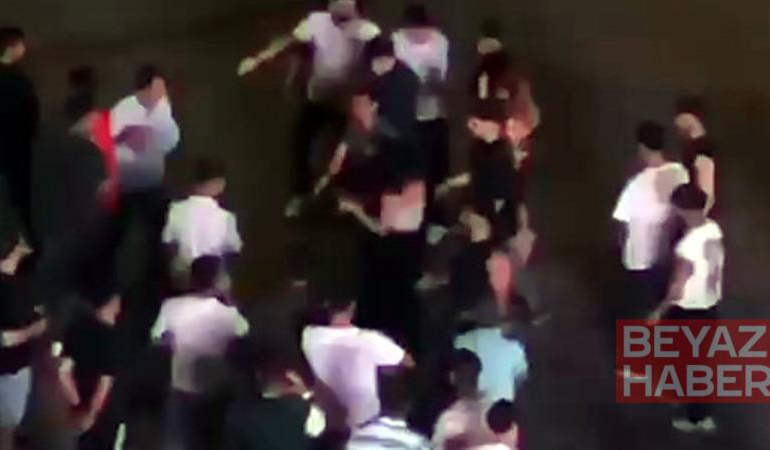 Esenyurt’ta halaydaki kadınların kavgasına erkekler dahil oldu; ortalık savaş alanına döndü