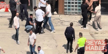 Şemdinli’de 2 kişinin yaralandığı silahlı- sopalı kavga kamerada