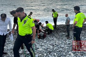 Boğulma tehlikesi geçiren asteğmen, polislerin yardımıyla kurtarıldı
