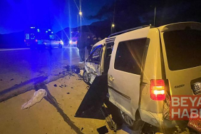 Kayseri’de hafif ticari araç ile otomobil çarpıştı: 1 ölü, 6 yaralı
