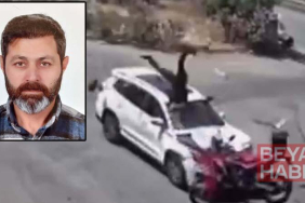 15 yaşındaki sürücünün çarptığı motosikletin sürücüsü ağır yaralandı; kaza anı kamerada