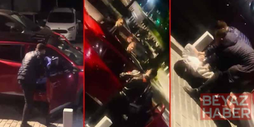 Beşiktaş’ta polis noktasında bariyeri kırdı; sürücünün kaçmaya çalıştığı anlar kamerada