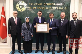 Bakan Kurum’a Kütahya’dan hemşehrilik beratı
