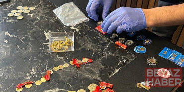 Kahramanmaraş merkezli 10 ilde 71 şüpheliye yönelik sahte altın operasyonu