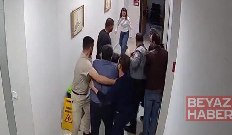 Personelini darbeden hastane müdürü açığa alındı
