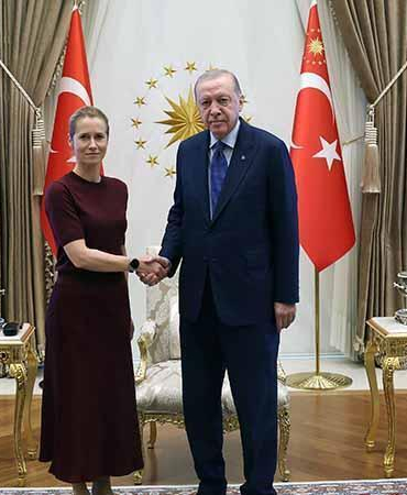 Cumhurbaşkanı Erdoğan, AB Yüksek Temsilcisi Kallas