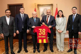 Kayserispor yönetiminden MHP Lideri Bahçeli’ye ziyaret