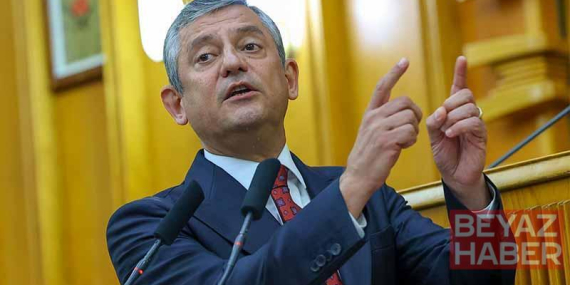 Özgür Özel: İşgal bitmezse bu milleti seçeneksiz bırakmayacağız