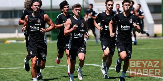 Beşiktaş günü çift antrenmanla tamamladı