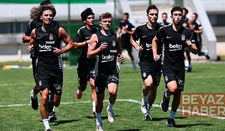 Beşiktaş günü çift antrenmanla tamamladı