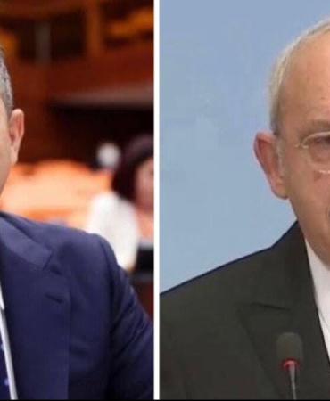 Meclis önünde Kemal Kılıçdaroğlu'nu kızdıracak gönderme