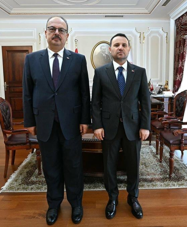 Ankara Valisi Canbolat'tan Adalet Bakanı Gürlek'e ziyaret