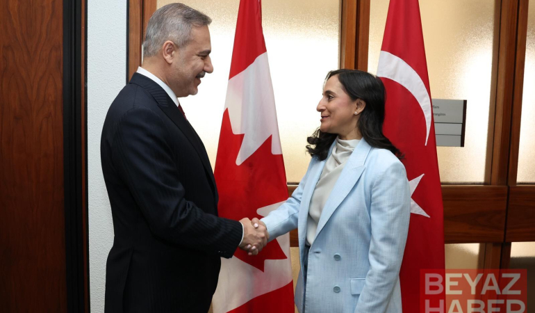 Bakan Fidan, Kanadalı mevkidaşı ile bir araya geldi