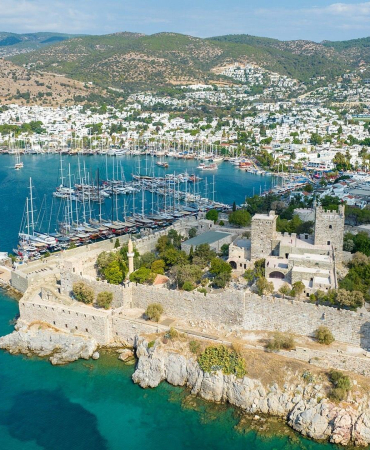 Bodrum'un 183 yıl önce çekilmiş fotoğrafı ortaya çıktı