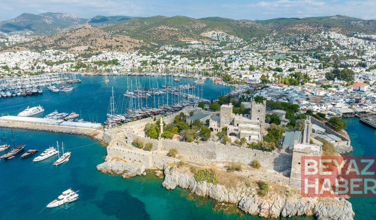 Bodrum'un 183 yıl önce çekilmiş fotoğrafı ortaya çıktı
