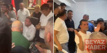 Kılıçdaroğlu yönetiminin atadığı il başkanı koltuğa oturdu, tansiyon yükseldi