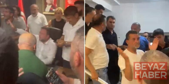 Kılıçdaroğlu yönetiminin atadığı il başkanı koltuğa oturdu, tansiyon yükseldi