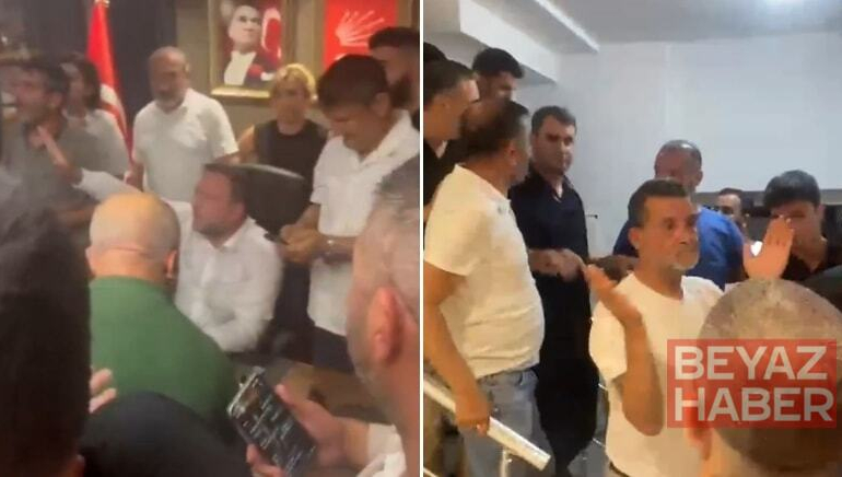 Kılıçdaroğlu yönetiminin atadığı il başkanı koltuğa oturdu, tansiyon yükseldi