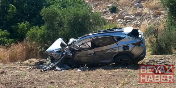 Hatay’da uçuruma yuvarlanan cipin sürücüsü hayatını kaybetti