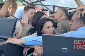 Öcalan’a özgürlük mitinginde DEM'li vekiller ile polis arasında “flaş bellek” gerginliği