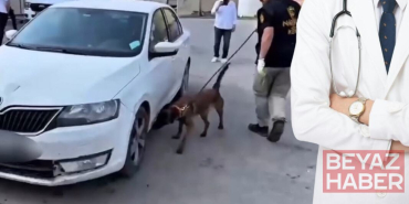 Doktorun aracından 28 kilo uyuşturucu çıktı
