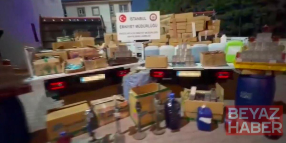 Bağcılar’da sahte parfüm imalathanesine baskın: Binlerce ürün ele geçirildi