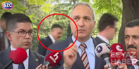 Bakan Çiftçi'nin zor anları: Olay yerinden kaçtı kameralar yakaladı
