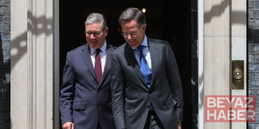 İngiltere Başbakanı Starmer, Londra'da NATO Genel Sekreteri Rutte ile görüştü