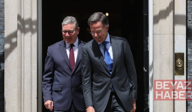 İngiltere Başbakanı Starmer, Londra'da NATO Genel Sekreteri Rutte ile görüştü