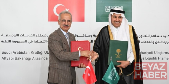 Türkiye ile Suudi Arabistan, lojistik ve demir yolu alanlarında işbirliğine gitti