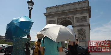 Sıcakların etkili olduğu Paris çevresinde son 24 saatte yaklaşık 3 bin kişi hastanelere başvurdu